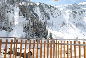 View from ski apartment